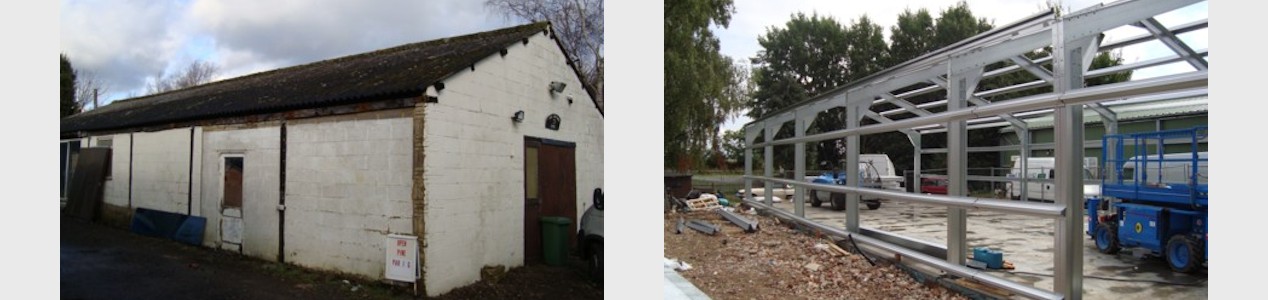 New barn - Leighton Buzzard