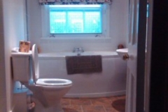 Bathroom after